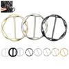 Daily Outfit Accessory Shirt Ties Clips for Women, Multifunctional Scarf Ring And Slides, T-Shirt Waist Tightener Cincher Clothing Styling Tool