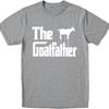 Street Wear Boys summer t shirt Streetwear The Goatfather With Goat Silhouette Everyday Unisex tops summer teeshirt for him