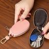 Large Capacity Car Key Bag Luxury Keychain Holder Practical Leather Key Case Unisex