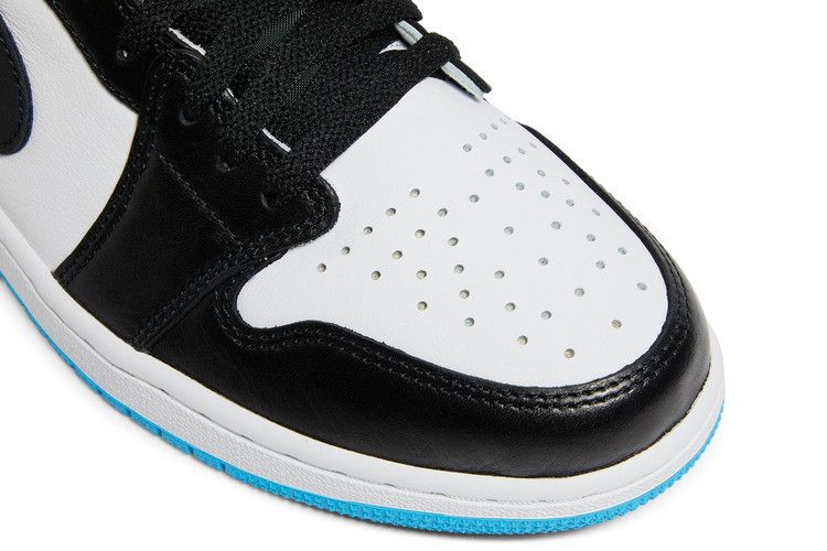 Men's Sneakers Nike Jordan 1 Retro Low OG Black Dark Powder Blue White/Dark Powder Blue/Black