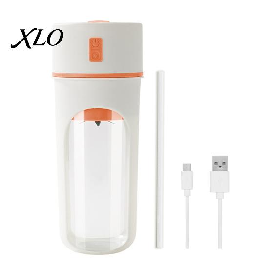 Personal Size Juicer for Work Portable Blender Cup, 480ml Capacity USB Rechargeable Juicer, Compact Battery Operated Picnic 35 Second Fast Juicing Cup