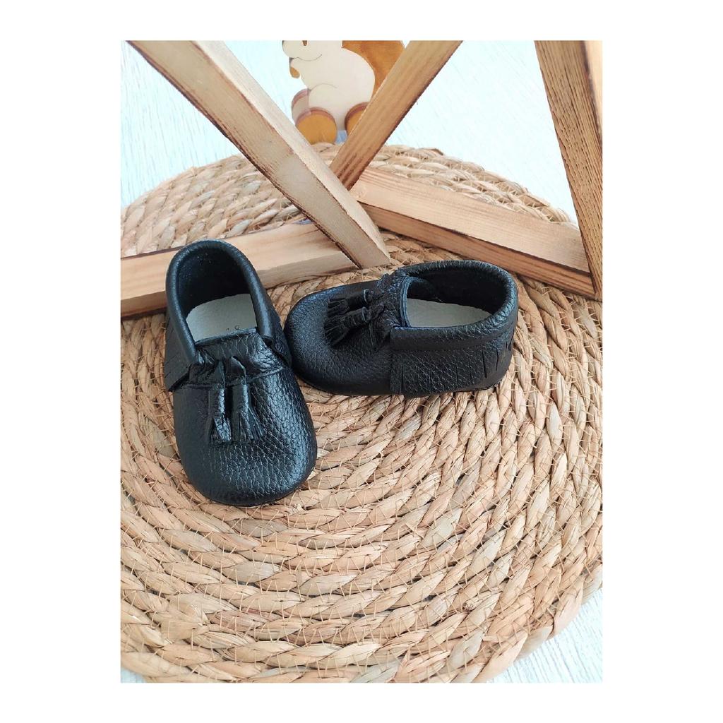 Детские мокасины King Model коричневого цвета, пинетки, детская обувь