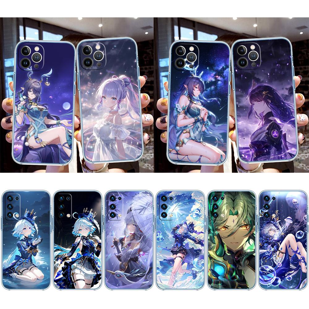 NH29 Genshin Impact Phone Case for Motorola Moto G10 G20 G30 G31 G32 G34 G35 G41 G42 G50 G51 G52 G55 G60 G60S G62 G71 G72 G75
