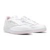 Reebok Детские кеды Club C Low Top для скейтбординга Белые Детские кеды для скейтбординга EF3216