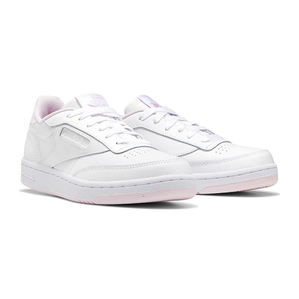 Reebok Детские кеды Club C Low Top для скейтбординга Белые Детские кеды для скейтбординга EF3216
