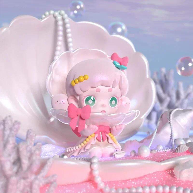 Keeno WISH ON THE SEA BREEZE Series Blind Box Mystery Box Toys Cute Action Anime Figure Kawaii Model Gift