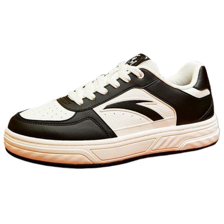 Anta Hundred Rivers Slip Resistant Abrasion Resistant Cushioning Low top Skateboard Shoes Men's Beige Black 112538010-6