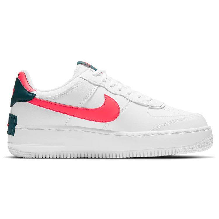 Nike Air Force 1 Shadow 'White Solar Red' Женские DB3902-100
