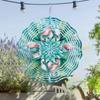 10 Inch Hanging Wind Spinner Outdoor Garden Decor for Spring Summer 360 Rotating Hook Creative Gift Idea for Friends and Family