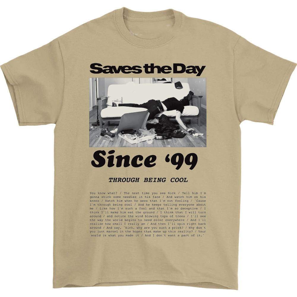 NEW Saves the Day Poster Collection Album S to 5XL T-shirt K699 Unisex T-Shirt