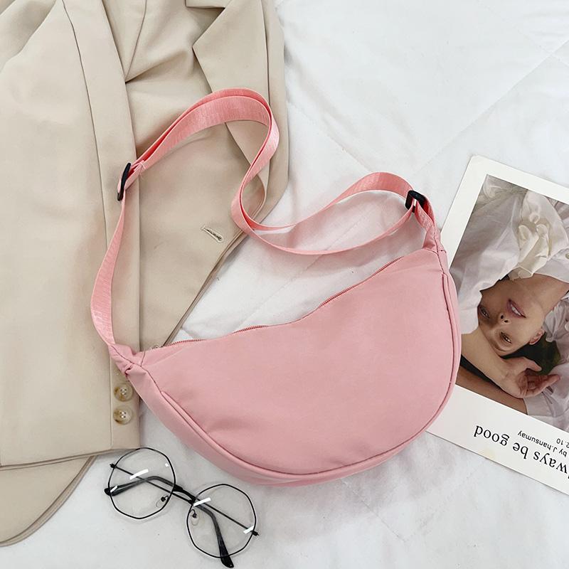 Корейская версия сумки однотонная женская повседневная универсальная сумка сумка через плечо сумка-пельмень сумка на плечо