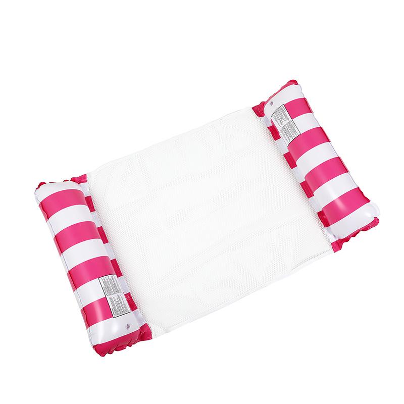 Inflatable Buoyancy Bed with Net Hammock - Floating Rowing Chair & Sofa, Doubles As Backrest. A Top Seller!