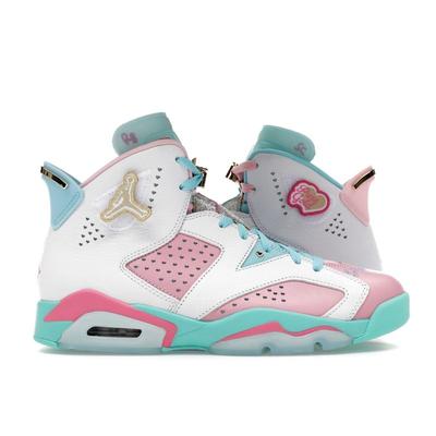 Женские кроссовки Air 6 Retro Doernbecher 2025 разноцветные IB6059-920