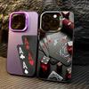 Покер для iPhone 16 11 12 13 Pro 14 15 Plus 16 Pro Max Противоударный Ультратонкий Жесткий Чехол Защитный Чехол для Телефона для Чехла iPhone 16