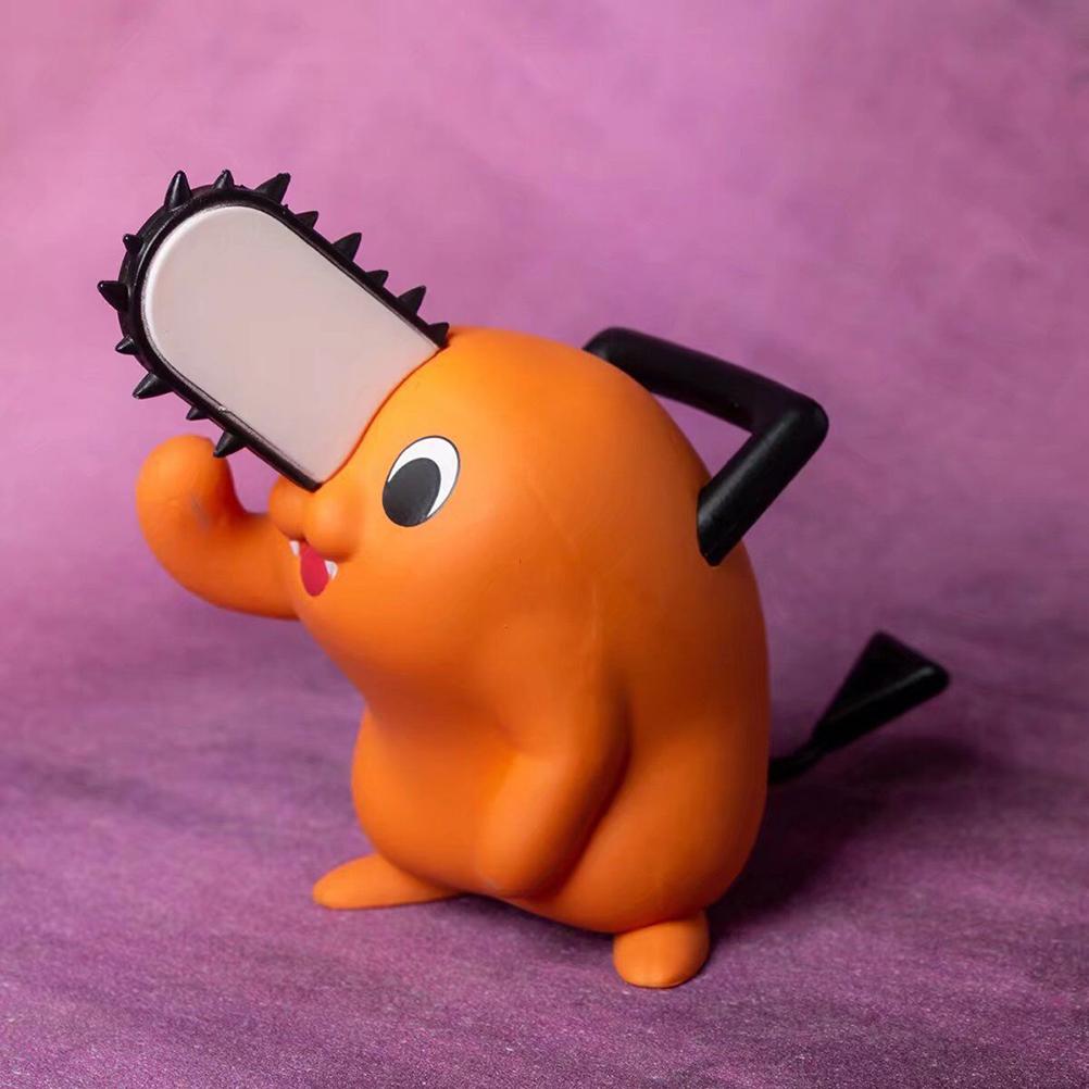 Аниме-фигурка «Человек-бензопила» 7,5 см, ленточная пила, кавайная кукла, фигурка собаки