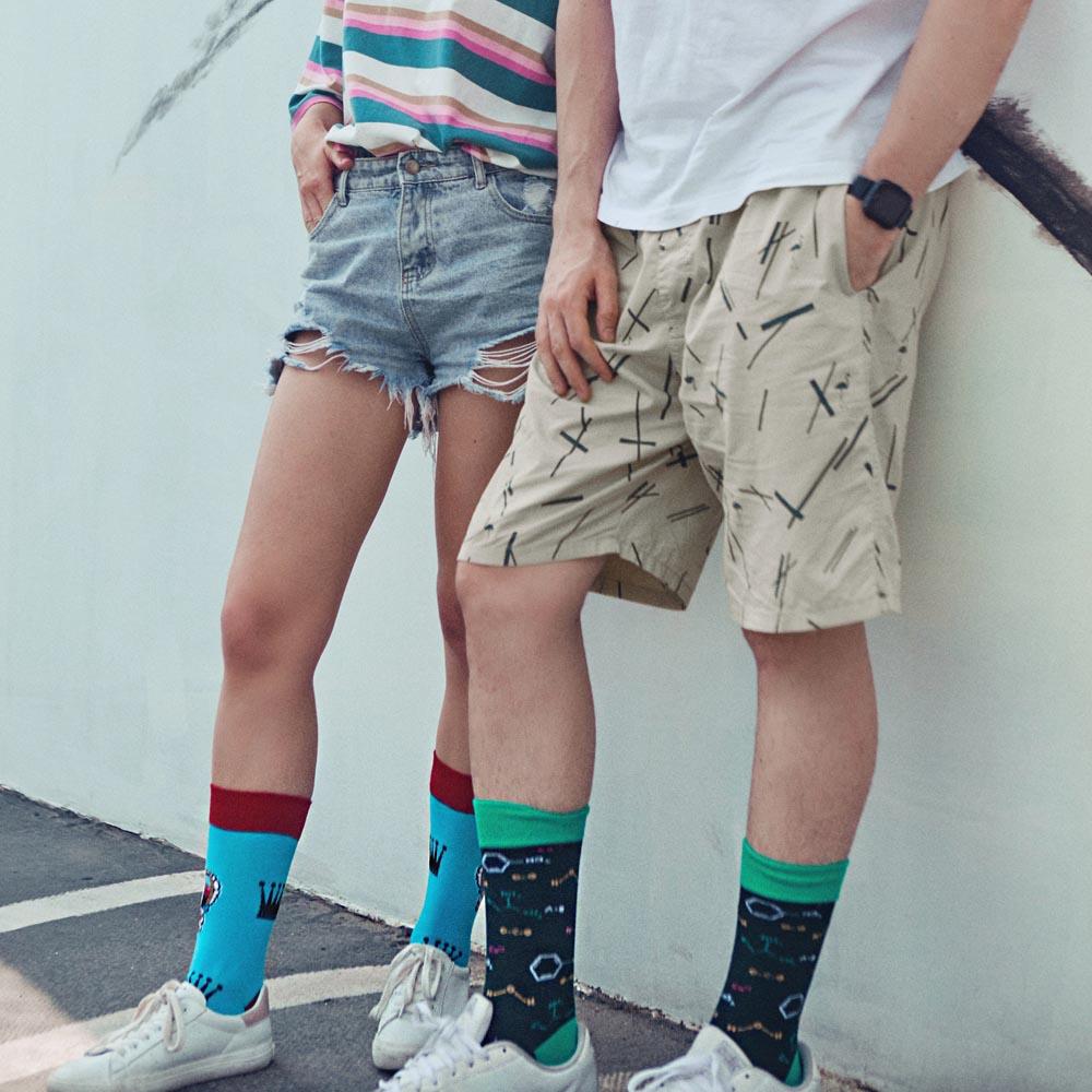 Новые мужские носки бренда Diamond Ramen Astronaut Pattern Hip hop Cool Socks для мужчин зимние толстые длинные носки для скейтбординга смешные цветные