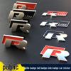 Значки на автомобиль Golf CC Magotan Sagitar POLO R: Наклейки R-Line на бок, заднюю часть, решетку радиатора