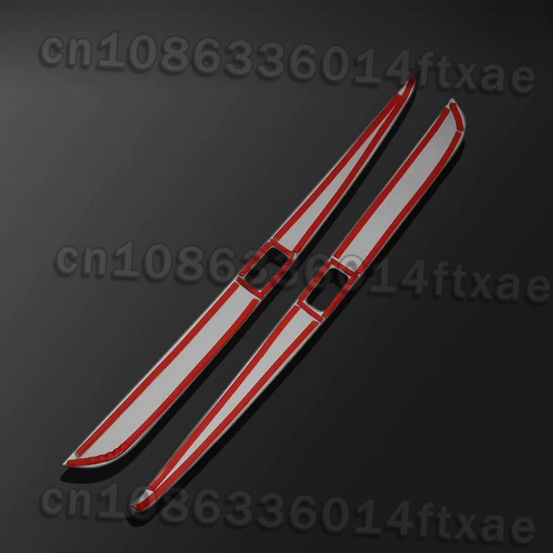 Suitable for 08-13 C-class Modified W204 C180 C200 C260 C300 Armrest Box Water Cup Side Strip Decorative Sticker Accessories