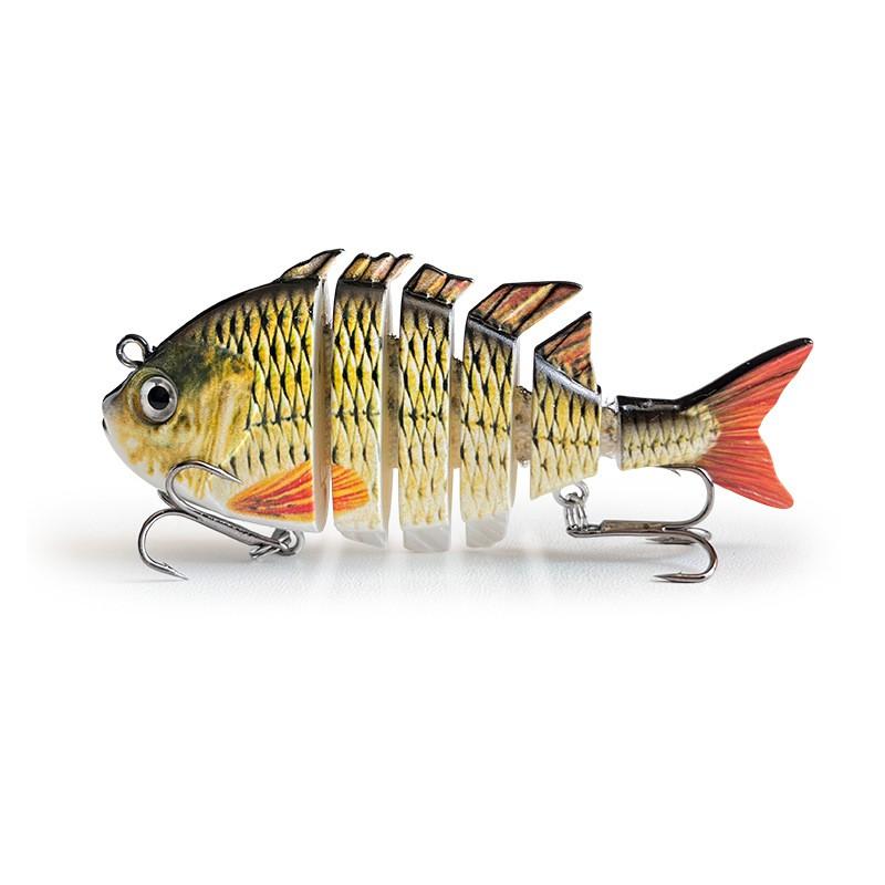 Multi-Jointed Hard Lure 15.5g Sinking Artificial Minnow Bait Freshwater Saltwater Fishing