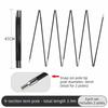 2Pcs Adjustable Camping Tent Poles Fiberglass Fiber Glass Pole Camping Repair Accessories  Camping