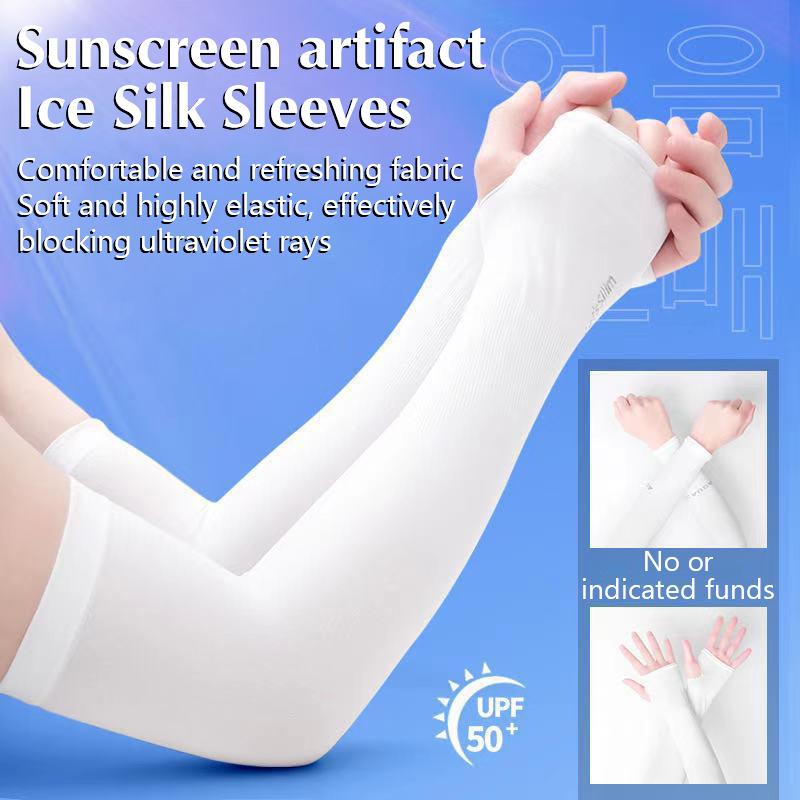 Outdoor Sports Ice Cream Sunscreen Sleeve Hand Male Bicycle Cycling Arm Sleeves Uv Protection For Men And Women
