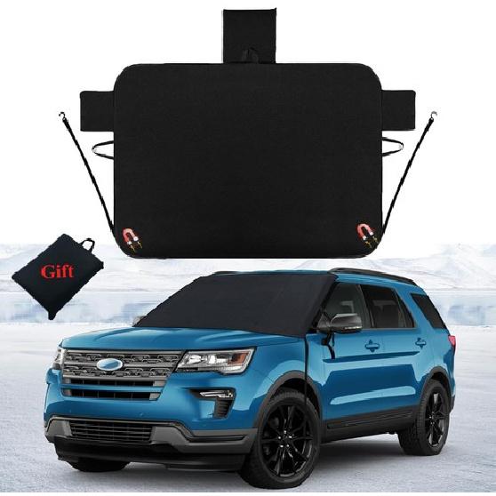 Магнитный 4-слойный чехол для лобового стекла Ford от снега, пыли, мороза, льда, солнца