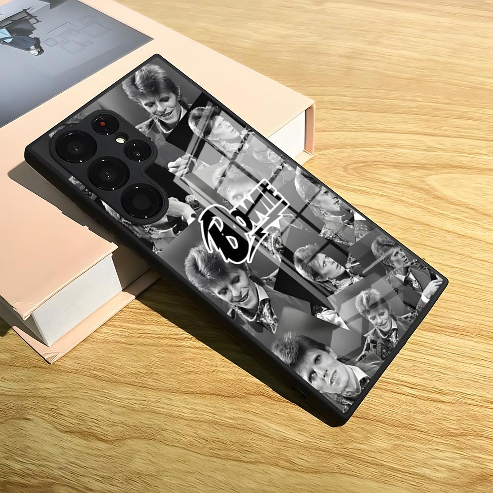 Singer D-David B-Bowie Phone Case For Samsung S26 S24 Ultra S25 S23 S22 S20 Fe S21 Plus A54 A24 A53 A16 A13 Glass Cover