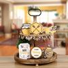 Bee Tiered Tray Decoration Bee Holiday Party Decoration, Tray Sign Spring Summer Table Items For Home Kitchen Table Shelf Decoration