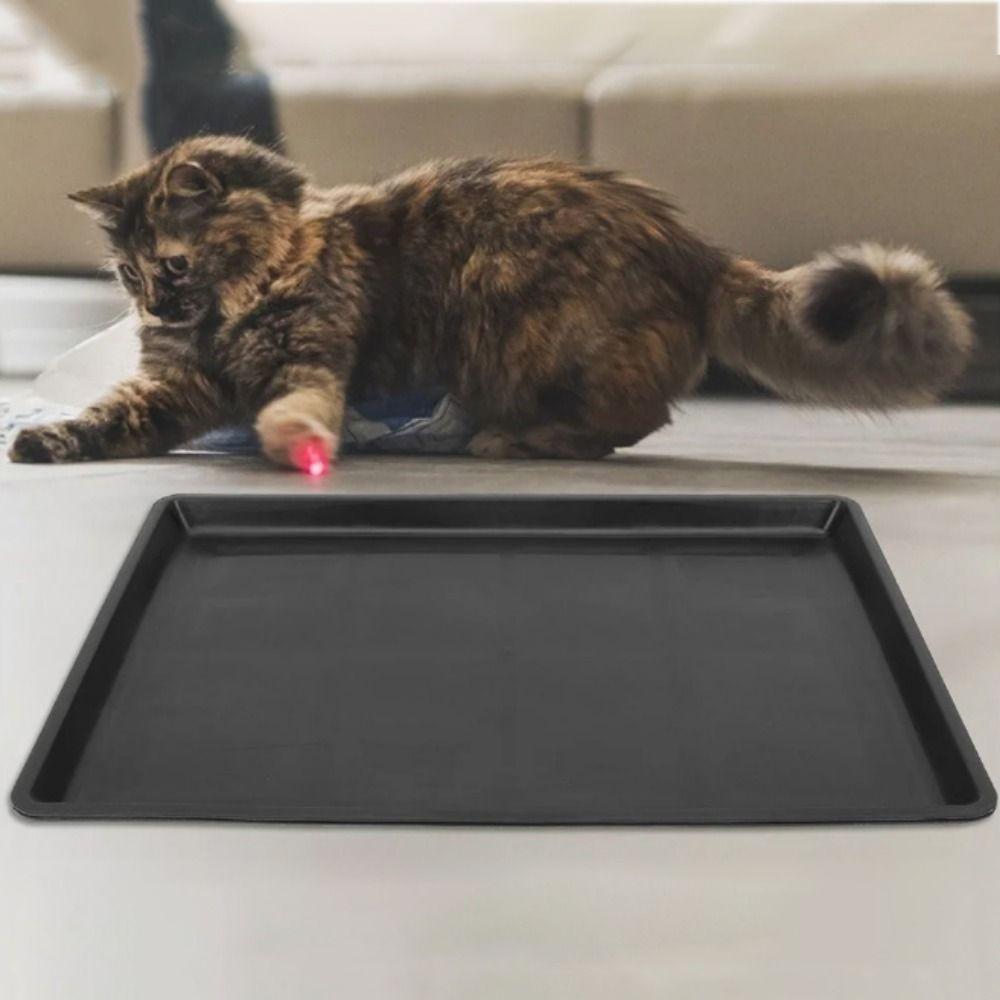 Black Rabbit Cage Manure Tray Dog Crate Replacement Pan  For Rabbits/Cats/Dogs/Hamster