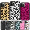Модный Чехол для Телефона с Леопардовым Принтом Для iPhone 17 Air 15 16 Чехол 11 13 14 Pro Max 12 Plus Max Fundas