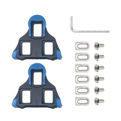 KKLM SPD Cleat Pedal Set SPD-SL Compatible Road Bikes Designed 3-hole Cycling Shoes High Durability Design Includes 1 Pair Bicycle Accessory