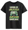 Level 11 Unlocked Kids Gaming T-Shirt 11th Birthday Awesome 2014 Christmas Gamer