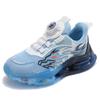 Middle school students rotate button shoes Spring and Autumn student sports boys face mesh breathable