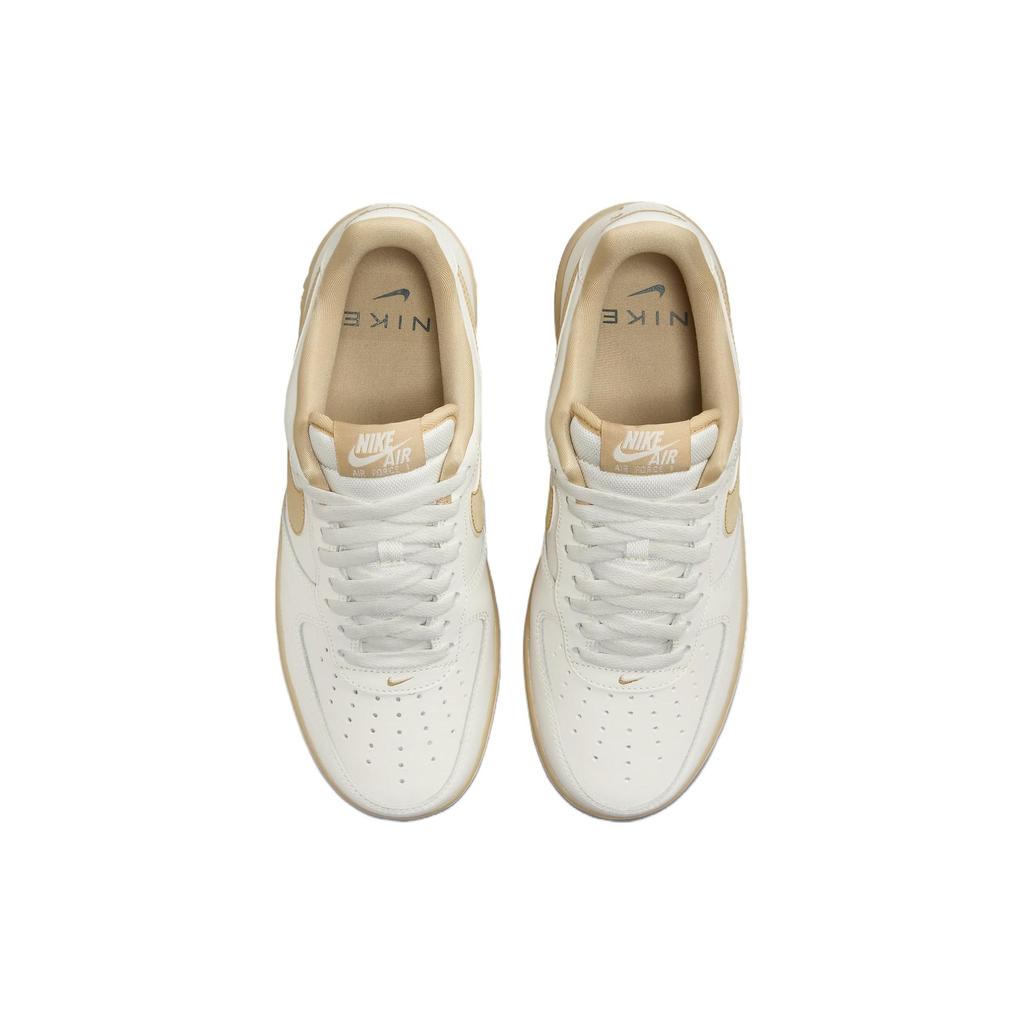 Nike Женские кроссовки Air Force 1 07 Sail Sesame кремовые винтажно-зеленые FZ3597-133