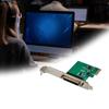 Карта расширения PCIe на параллельный порт PCIE на DB25 Простая установка Удобная карта расширения Низкопрофильная планка