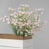 Юшэн Искусственная гипсофила Реалистичный пластиковый искусственный цветок Дом Офис Свадебная вечеринка Настольное украшение В помещении На открытом воздухе Искусственные цветущие растения Декор