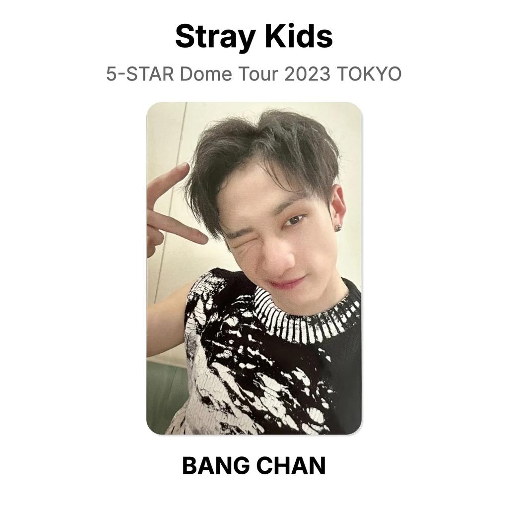 Stray Kids 5-STAR Dome Tour 2023 ТОКИО Официальная фотокарточка KPOP Специальный подарок