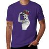 Girl Power by Anne Cha Pin up Modern Rosie the Riveter T-Shirt Short sleeve tee anime black t shirts for men