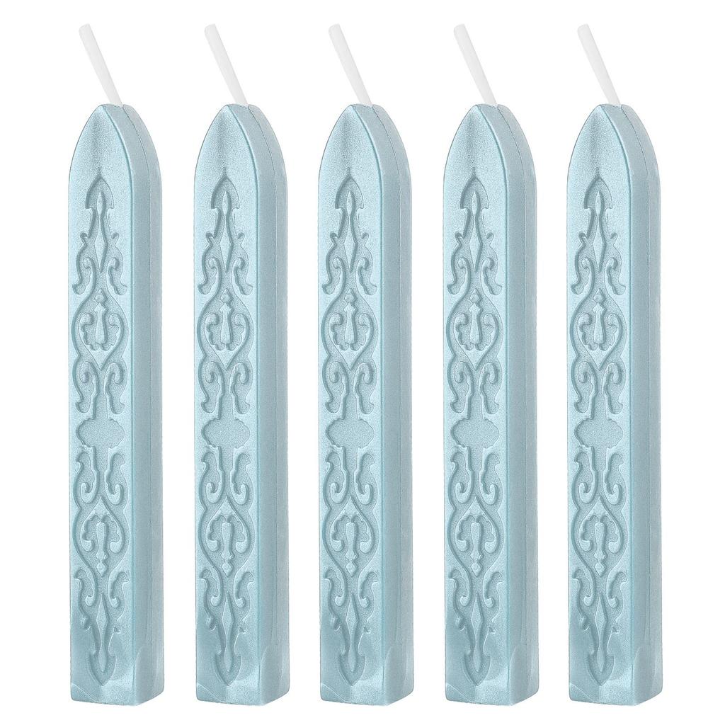 5 шт. восковых печатей, антикварные восковые печатей с фитилем для почтового письма, ретро-винтажная восковая печать, приглашение на свадьбу