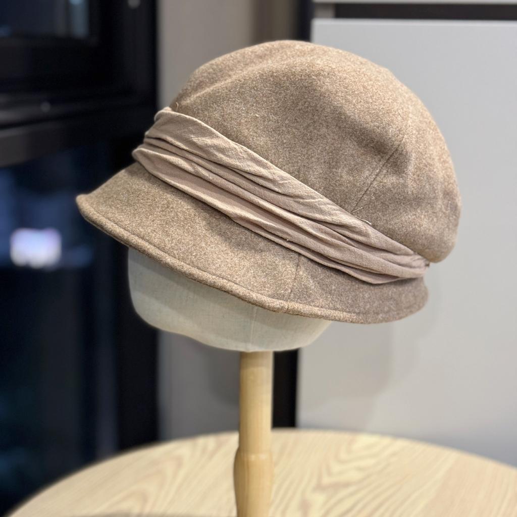 Новая осенне-зимняя шерстяная шляпа-рыбак для женщин, французская ретро элегантная женская шляпа, шляпа-ведро, тренд