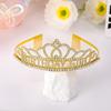 BIRTHDAY QUEEN GIRL Girls Birthday Crown Etiquette Party Supplies Rhinestone Hair Accessories