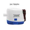 DC12V/24V Automatic bilge pump 600/750/1100GPH auto submersible boat water pump,electric pump for boats accessories marin