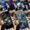 Чехол Animals Wolf Galaxy для POCO F6 X6 Pro X5 X3 F3 F5 M6 M5s Xiaomi 14 Ultra 12 13 Lite 11T 12T 13T Pro