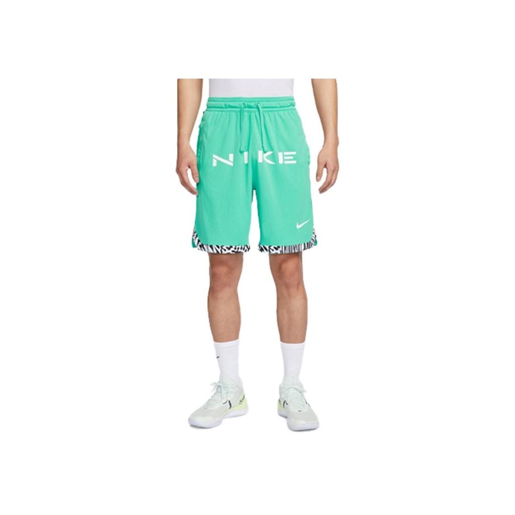 Nike SS23 Dri-Fit Dna Letter Logo Print Drawstring Loose Breathable Straight Basketball Pants Men Bottoms Light-Mint-Green FJ7229-369