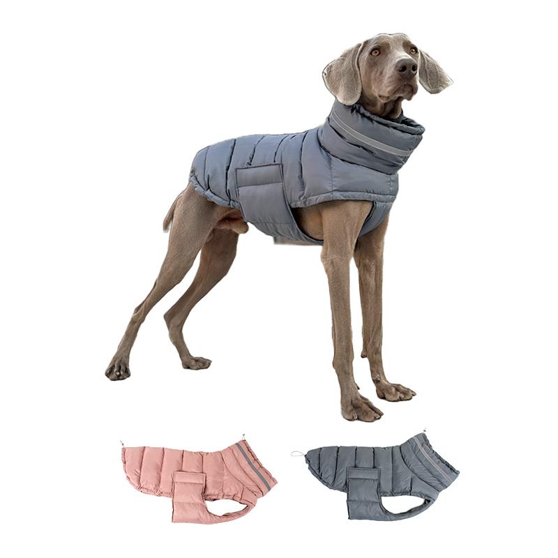 Reflective Outdoor Greyhound Cat Apparel Jacket Waterproof Dog Coat Small Luxury Winter Rain Pet Clothes