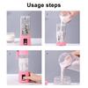 Portable Blender USB Rechargeable Cordless Mini Blender Shakes Juicer with 6 Stainless Steel Blades BPA-Free Blending
