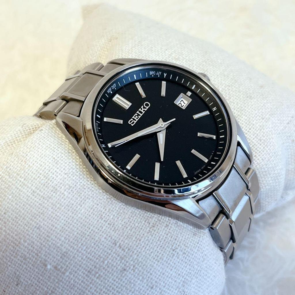 [USED] SEIKO Selection SBTM341 Solar Radio-Controlled Wristwatch