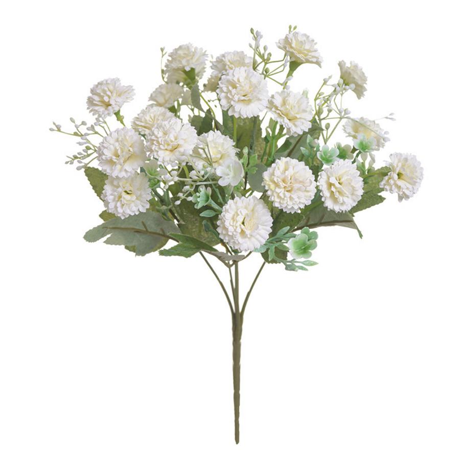 Artificial Flowers Wedding Bouquet Festival Vase for Home Decor Scrapbook Craft Diy Candy Box Silk Hydrangea Bridal Accessories