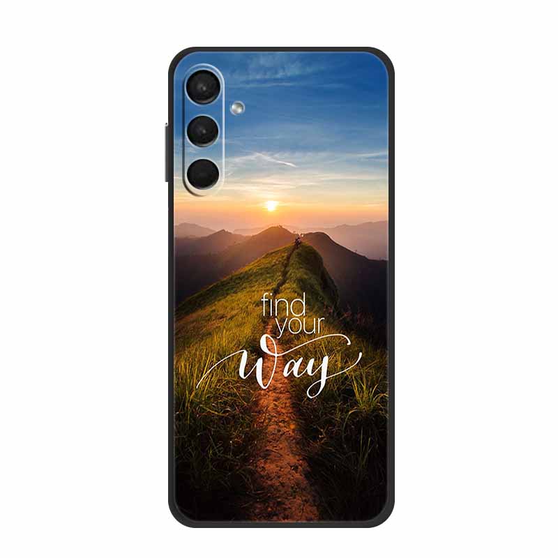 Для Samsung Galaxy M35 5G Чехол Роскошный ТПУ Мягкий Силикон Задняя Крышка Телефона для Samsung Galaxy SM-M356 Защитный Ударопрочный Fundas