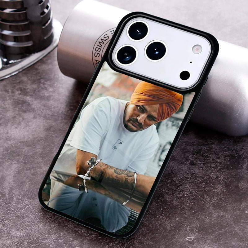 Чехол для телефона Sidhu Moosewala для iPhone 17, 16e, 15, 14, 13, 12, 11, Mini, Pro, MAX, мягкий силиконовый чехол